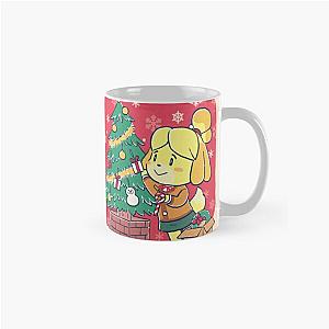 Animal Crossing Mugs - Isabella  Inspired Artwork - Xmas Tree Classic Mug RB3004