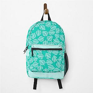 Animal Crossing Backpacks - Nook Leaf Blue Backpack RB3004