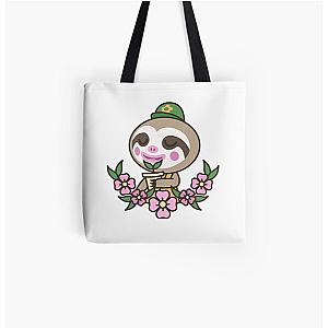 Animal Crossing Bags - Leif Loves Plants |  All Over Print Tote Bag RB3004