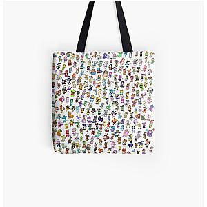 Animal Crossing Bags -  New Leaf  All Villagers All Over Print Tote Bag RB3004