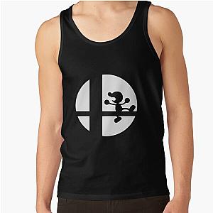 Animal Crossing Tank Tops - Mr. Game and Watch  Super Smash Bros. Tank Top RB3004