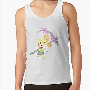 Animal Crossing Tank Tops - Isabelle is Ready to Wreak Havoc! Tank Top RB3004