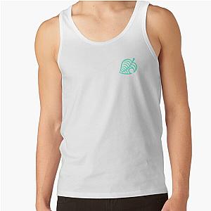 Animal Crossing Tank Tops - Tom Nook Aloha leaf Tank Top RB3004