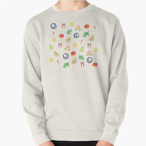 Animal Crossing Sweatshirts - Logo Pattern Pullover Sweatshirt RB3004