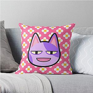 Animal Crossing Pillows - Rob  Throw Pillow RB3004