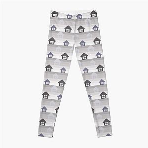 Animal Crossing Leggings - Happy Home Designer Grey Leggings RB3004