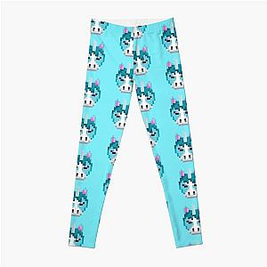 Animal Crossing Leggings - 8 - bit Julian pixel art Leggings RB3004