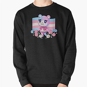 Animal Crossing Sweatshirts - Judy Trans Pride Pullover Sweatshirt RB3004