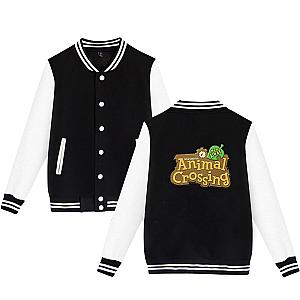 Animal Crossing Baseball Uniform Jacket - Streetwear Long Sleeve Animal Crossing Jackets