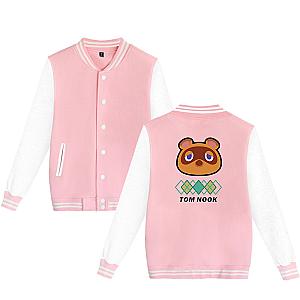 Animal Crossing Baseball Uniform Jacket - Streetwear Long Sleeve Jackets