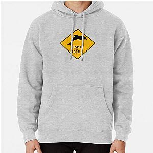 Animal Crossing Hoodies - Respect the dolphins  -  Caution sign Pullover Hoodie RB3004