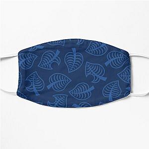 Animal Crossing Face Masks - Dark Blue Nook Phone Inspired Design Flat Mask RB3004