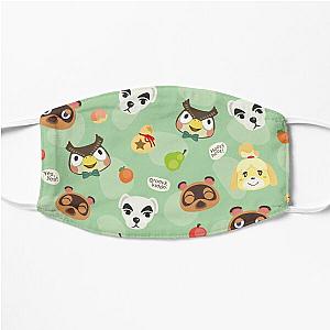 Animal Crossing Face Masks - Animal Crossing pattern Flat Mask RB3004