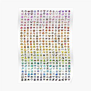 Animal Crossing Posters - Villager Rainbow  Poster RB3004