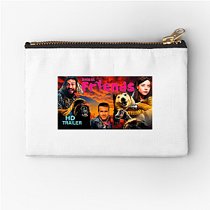 Fluff, Fangs, and Friendship Animal Friends Zipper Pouches
