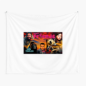 Fluff, Fangs, and Friendship Animal Friends Tapestries