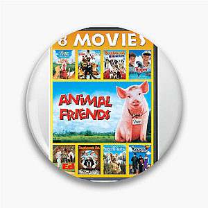 Who Needs People Anyway? Animal Friends Pins