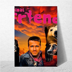 Fluff, Fangs, and Friendship Animal Friends Posters