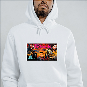 Fluff, Fangs, and Friendship Animal Friends Hoodies