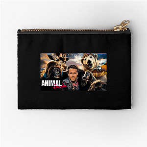 Animal Friends > Human Drama Animal Friends Zipper Pouches