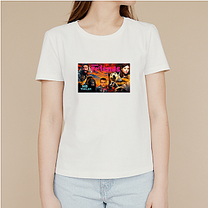 Fluff, Fangs, and Friendship Animal Friends T-Shirts