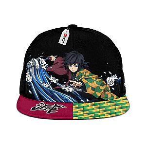 Giyuu Tomioka Cap Hat Custom Kimetsu Anime Snapback GOTK2402