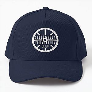 SW Foundation (Design #3 - White on Navy w PATTERN) Baseball Cap RB0403