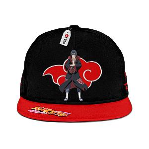 Akatsuki Itachi Snapback Hat Custom Konohagakure NRT Anime Hat GO0403