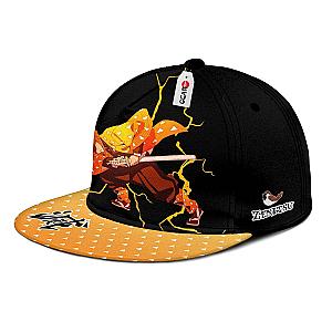 Zenitsu Cap Hat Thunder Breathing Kimetsu Anime Snapback GOTK2402