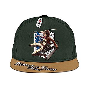 Survey Corp Mikasa Snapback Hat Custom Attack On Titan Anime Hat GOTK2402