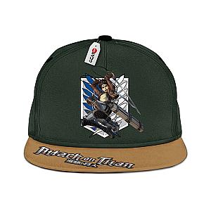 Survey Corp Eren Snapback Hat Custom Attack On Titan Anime Hat GOTK2402