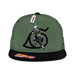 Kakashi Snapback Hat Custom Konohagakure NRT Anime Hat GOTK2402