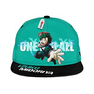 Izuku Midoriya Cap Hat One For All My Hero Academia Anime Snapback GOTK2402