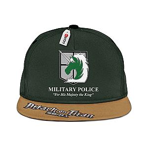 AOT Military Snapback Hat Custom Attack On Titan Anime Hat GOTK2402