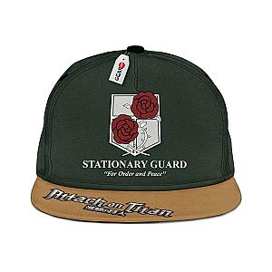 AOT Garrison Snapback Hat Custom Attack On Titan Anime Hat GOTK2402