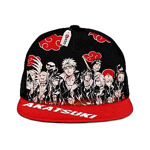 Akatsuki Team Snapback Hat Custom NRT Anime Hat GOTK2402