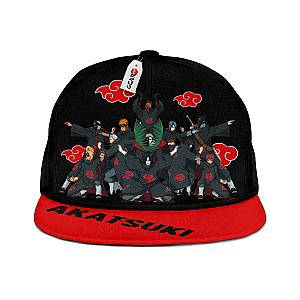 Akatsuki Snapback Hat Custom NRT Anime Hat GOTK2402