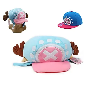 Anime Tony Tony Chopper Plush Cotton Hat Cosplay Warm Hat Cartoon Cap Gift