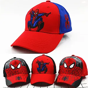 HotToys Spiderman Baseball Cap Boys Girls Hats Superhero Peripheral