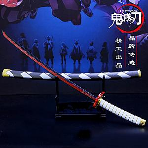 Demon Slayer Katanas - Metal Simulation Katana Animation Weapon Decoration