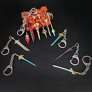 Genshin Impact Katanas - Genshin Impact Sword Cute Bag Pendant Key Ring Cosplay Anime Swords