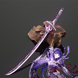 Genshin Impact Katanas - 22cm Genshin Impact Game Anime Toy Keychain Accessories Cosplay Swords