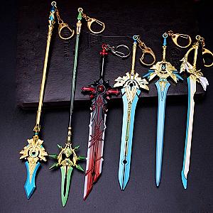 Genshin Impact Katanas - Genshin Impact Sword Keychains Anime Gift Toy Collection