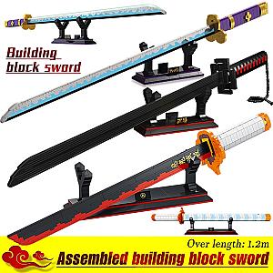 One Piece - One Piece Vs Demon Slayer Katana Anime Sword Cosplay Weapon Toy