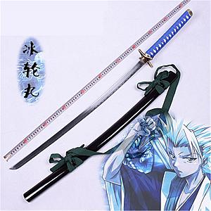 Cosplay Bleach Hitsugaya Toushirou Ice Wheel Zanpakutou Wood Katana AL2502