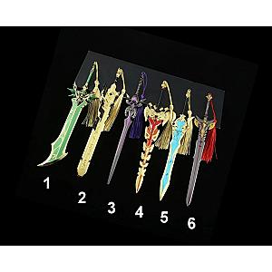 Genshin Impact Katanas - Genshin Impact Keychain Cosplay Anime Weapons Toy Collection Gift