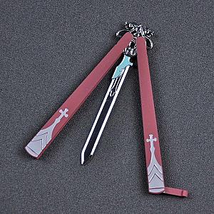 Cosplay Bleach Naruto Kanata - Sword Weapon Keychain 21cm Anime Kanata