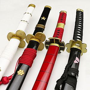 One Piece Katanas - One Piece Katana Role Play Halloween Wood Weapon