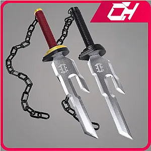 46cm Jujutsu Kaisen Weapon Fushiguro Toji Inverted Spear of Heaven Chain of a Thousand Miles Wooden Weapon