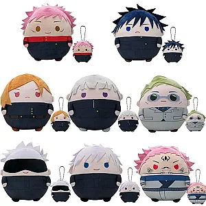 20cm Anime Jujutsu Kaisen Push Doll Mahito Satoru Gojo Itadori Yuji Fushiguro Megumi Geto Suguru Nanami Kento Stuffed Toys